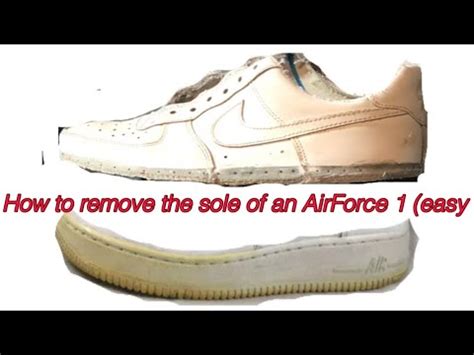 Air Force 1 Sole Repair 